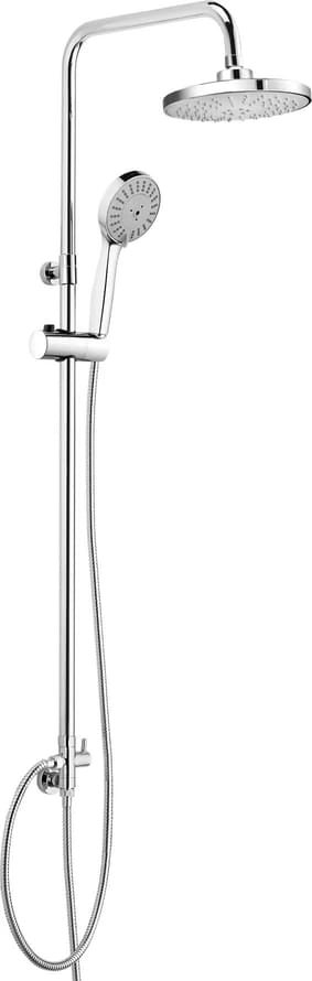 Плитка Deante Corio Душевой комплект CORIO с верхним душем хром  поверхность глянец