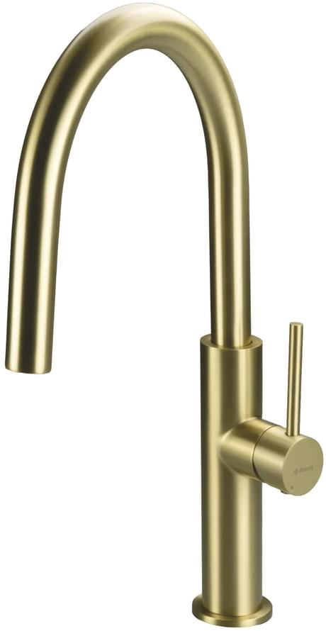 Плитка Deante Evora Смеситель для кухни EVORA золото брашированное  поверхность брашированная