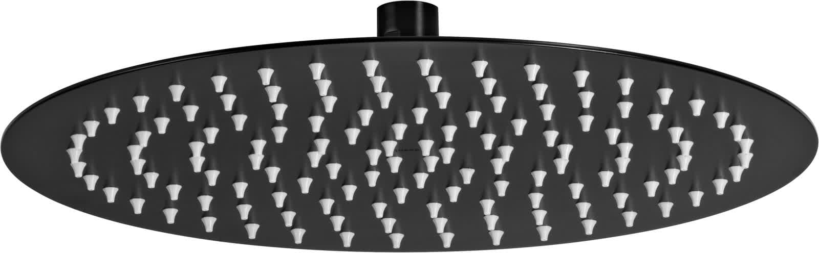 Плитка Deante Floks Верхний душ FLOKS D300мм сталь черный  поверхность матовая
