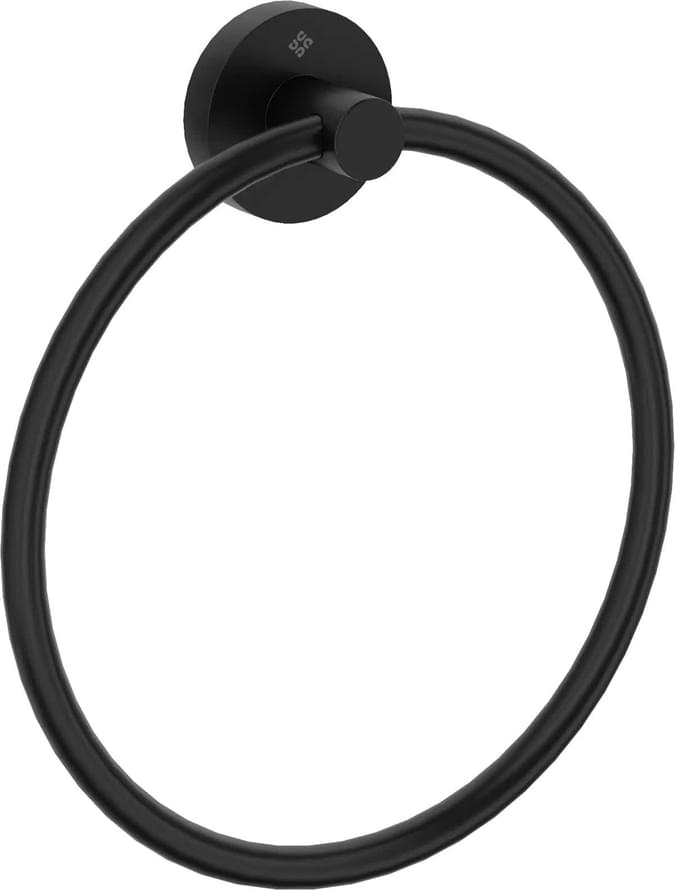 Плитка Deante Jasmin Держатель-кольцо для полотенца JASMIN черный  поверхность матовая