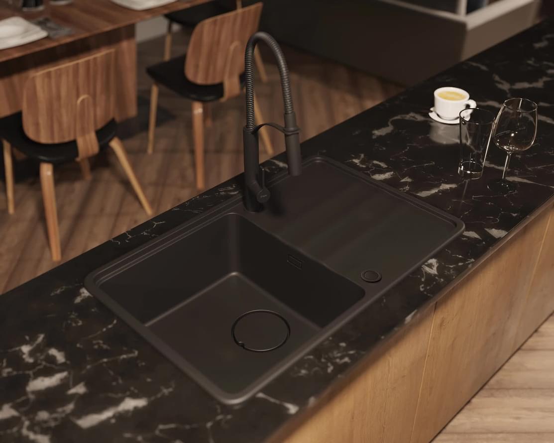 нержавеющая сталь фабрики Deante коллекция Momi