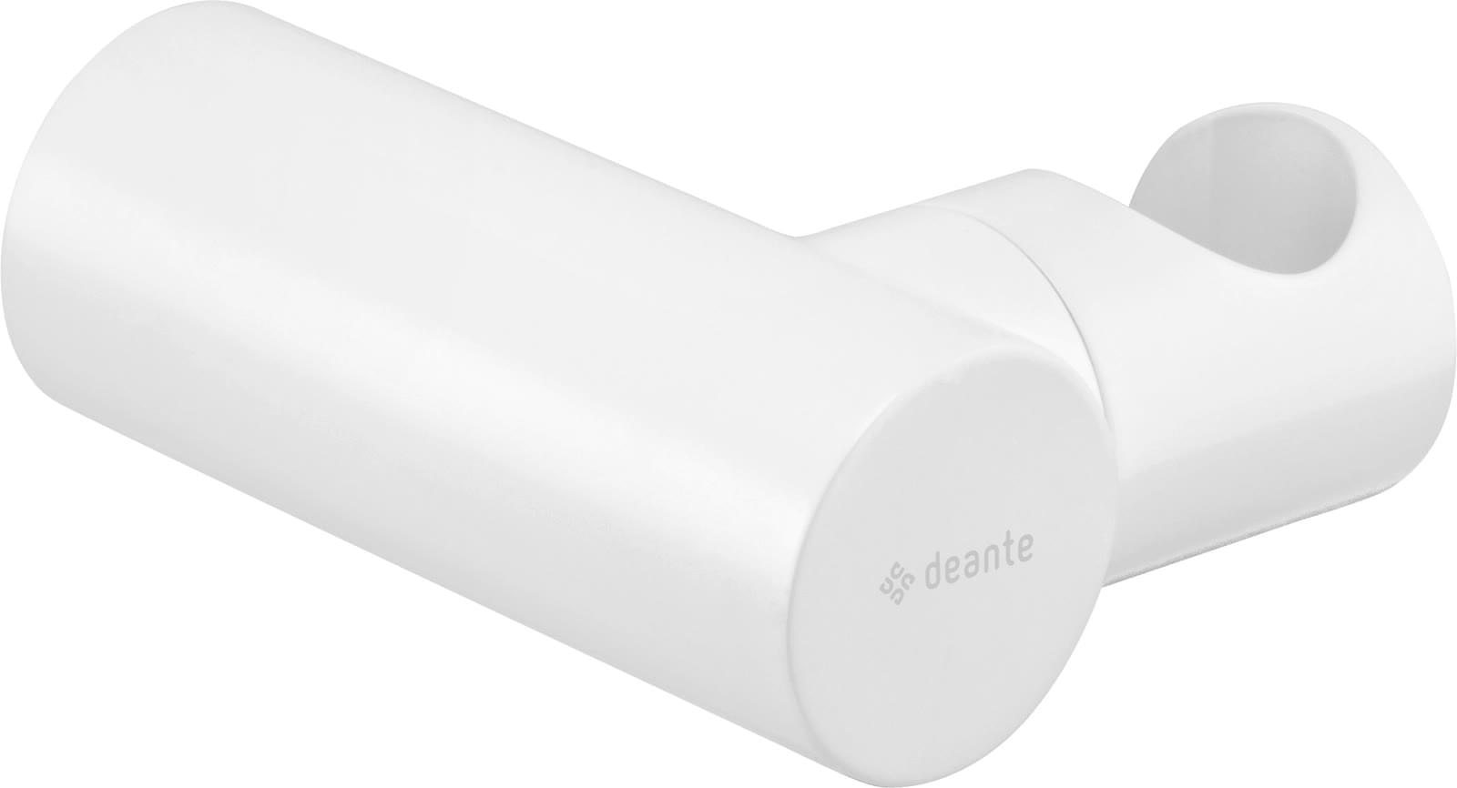 Плитка Deante Round Держатель для душа ROUND латунь белый  поверхность матовая