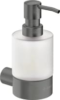 Плитка Deante Round Дозатор ROUND для жидкого мыла титан поверхность брашированная
