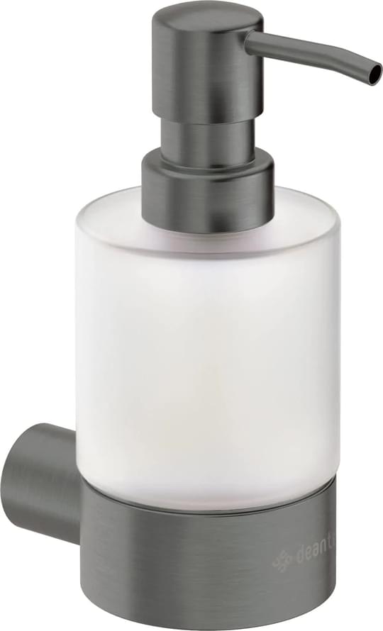 Плитка Deante Round Дозатор ROUND для жидкого мыла титан  поверхность брашированная