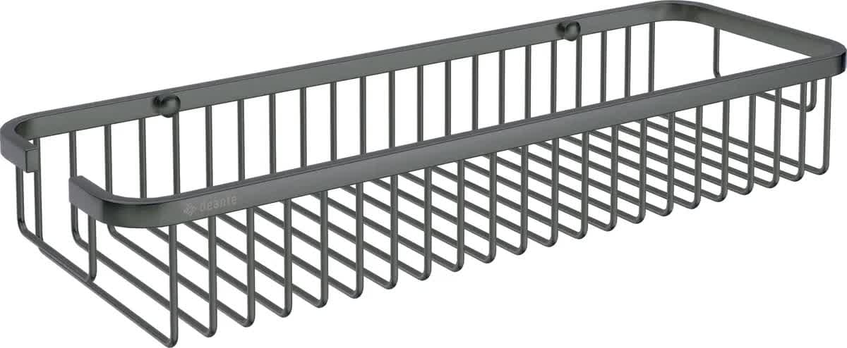 Плитка Deante Round Корзина для душа ROUND 392мм титан  поверхность брашированная