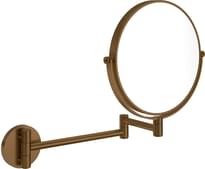 Плитка Deante Round Косметическое зеркало ROUND двухстороннее бронза брашированная поверхность брашированная