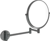 Плитка Deante Round Косметическое зеркало ROUND двухстороннее титан поверхность брашированная