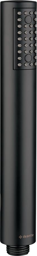 Плитка Deante Round Лейка для душа ROUND черный  поверхность матовая