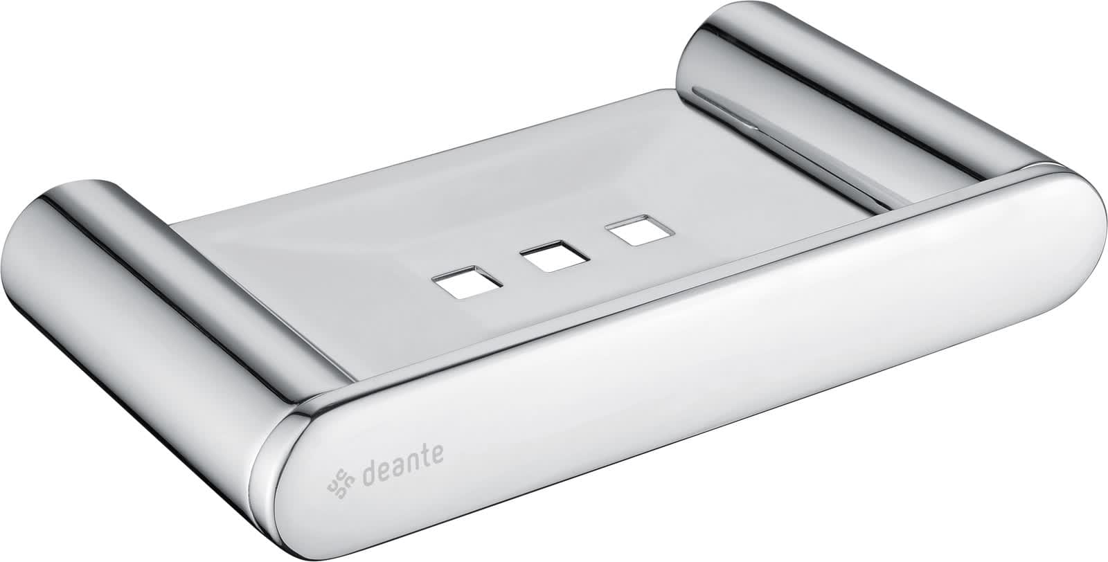 Плитка Deante Round Мыльница ROUND хром  поверхность глянец