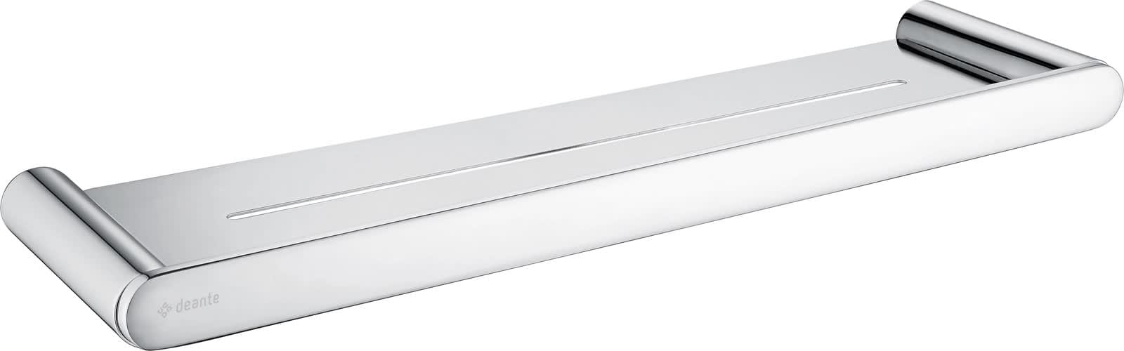 Плитка Deante Round Полка ROUND 430мм хром  поверхность глянец