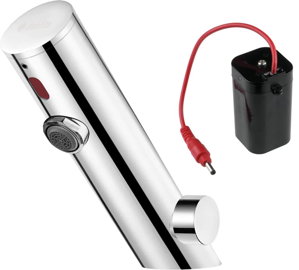 Плитка Deante Sense Смеситель SENSE для раковины сенсорный с регулировкой температуры от батареек хром  поверхность глянец