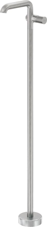 Плитка Deante Silia Hexa Смеситель SILIA HEXA для раковины напольный сталь  поверхность брашированная