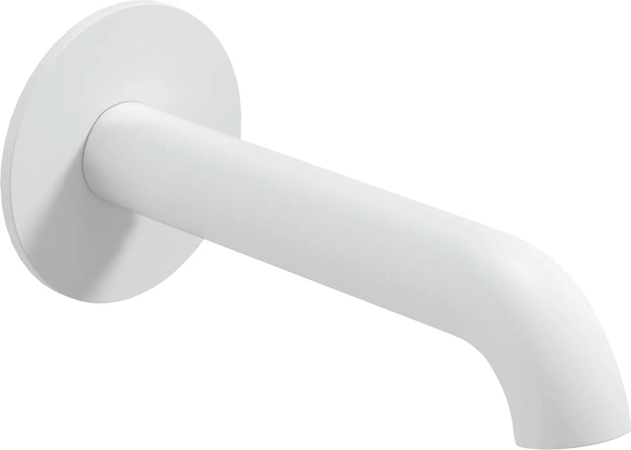 Плитка Deante Silia Излив SILIA для ванны 160мм белый  поверхность матовая