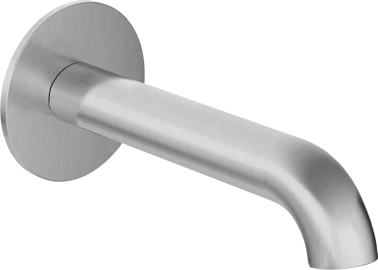 Плитка Deante Silia Излив для ванны SILIA 160 мм сталь  поверхность брашированная