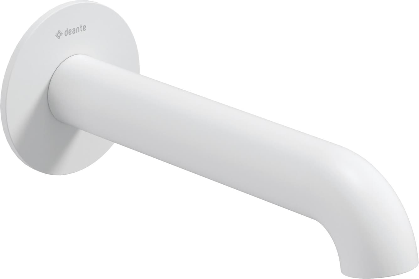 Плитка Deante Silia Излив для ванны SILIA 205мм белый матовый  поверхность матовая