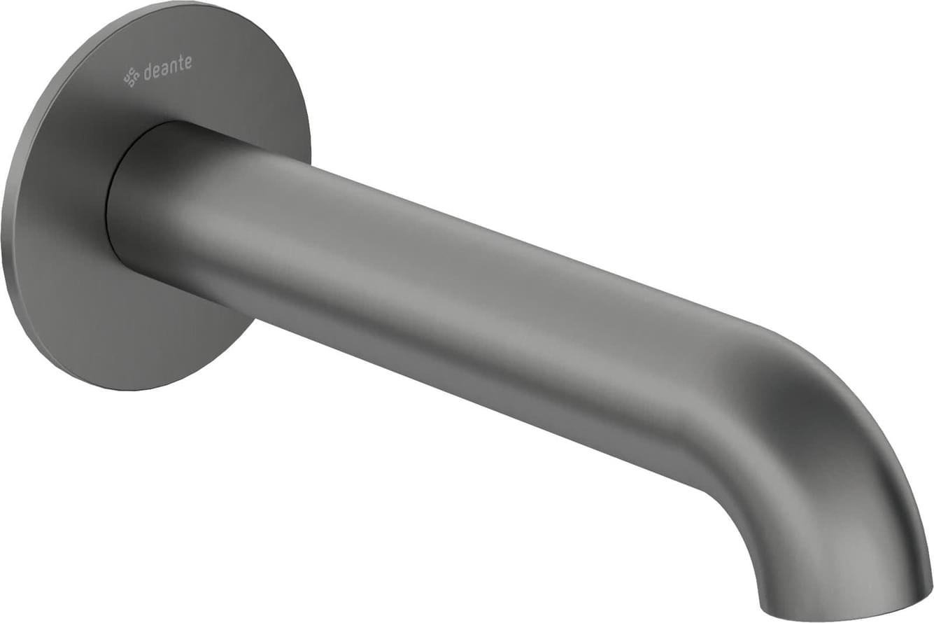 Плитка Deante Silia Излив для ванны SILIA 205мм титан  поверхность матовая