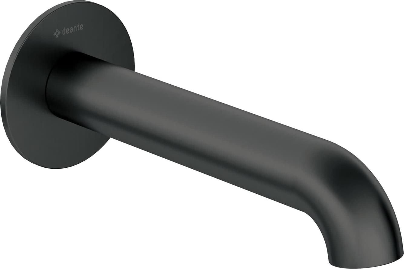 Плитка Deante Silia Излив для ванны SILIA 205мм черный  поверхность матовая