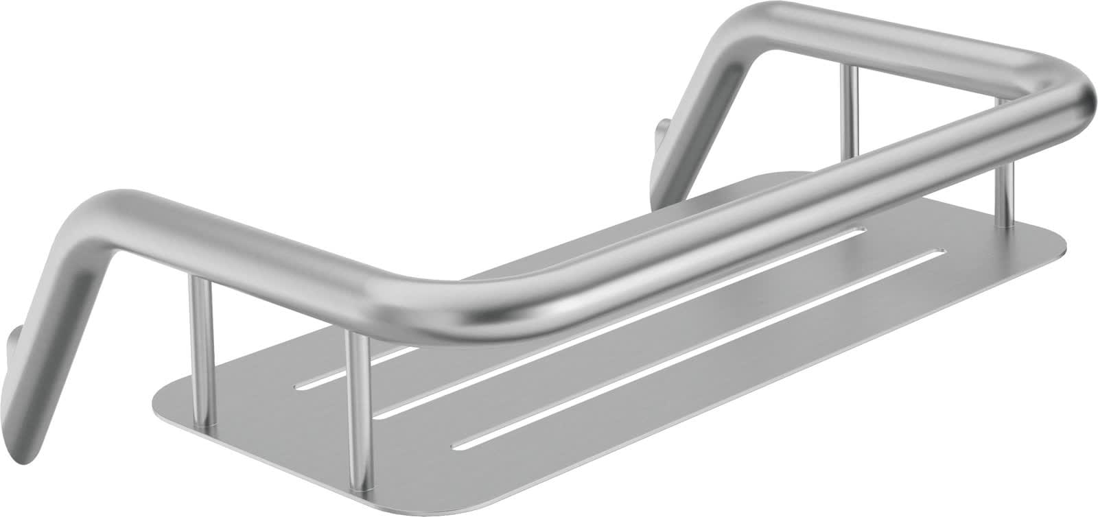 Плитка Deante Silia Корзина для душа SILIA 276x186мм сталь  поверхность брашированная