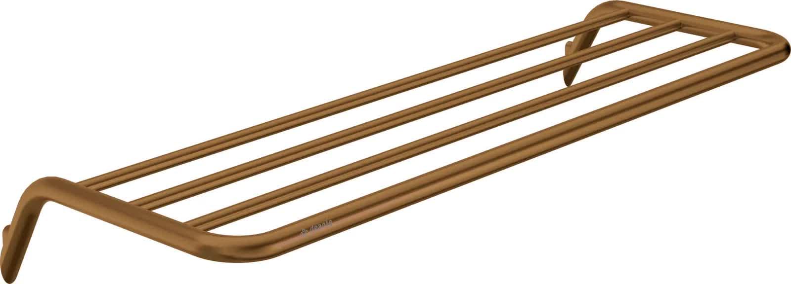 Плитка Deante Silia Полка SILIA для полотенец 616мм бронза  поверхность брашированная