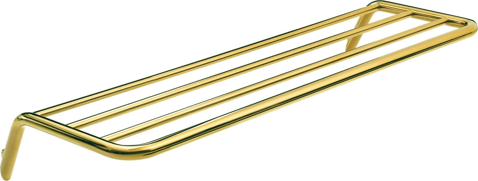 Плитка Deante Silia Полка SILIA для полотенец 616мм золото  поверхность глянец