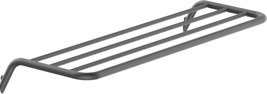 Плитка Deante Silia Полка SILIA для полотенец 616мм титан  поверхность брашированная