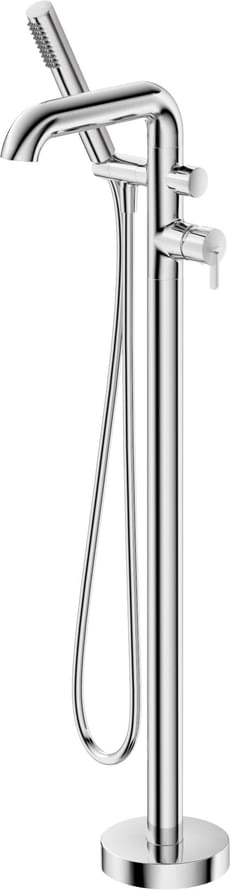 Плитка Deante Silia Смеситель SILIA для ванны напольный с внутренней частью хром  поверхность глянец