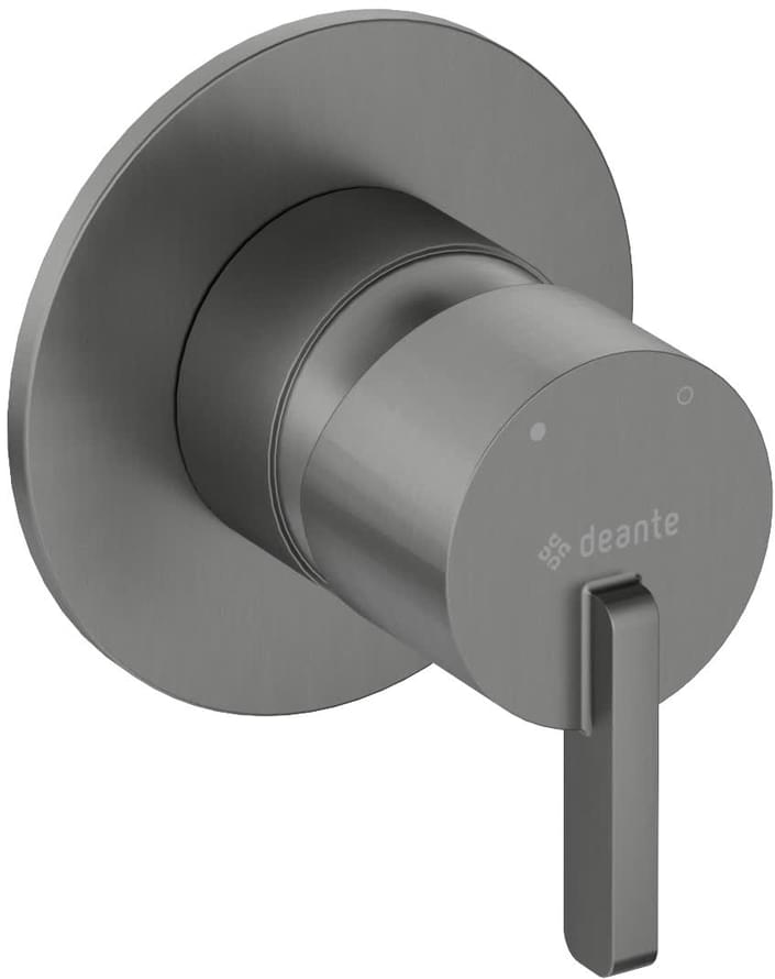 Плитка Deante Silia Смеситель встраиваемый SILIA для душа с внутренней частью титан  поверхность матовая