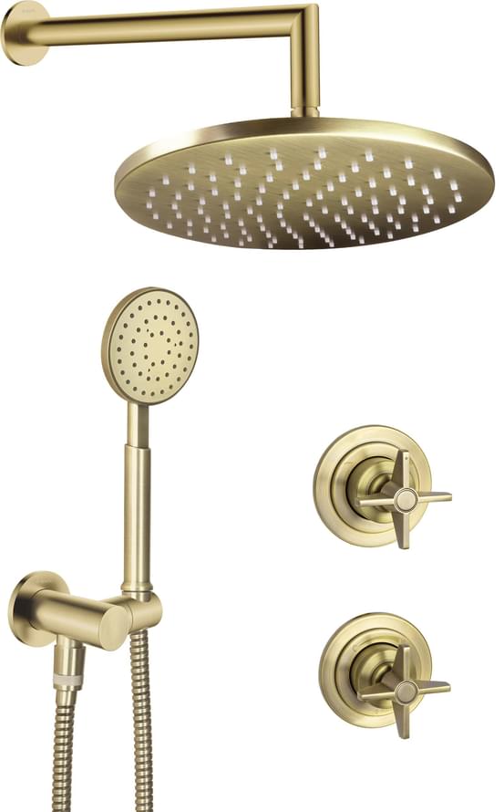 Плитка Deante Temisto Набор TEMISTO для душа скрытого монтажа бронза  поверхность матовая