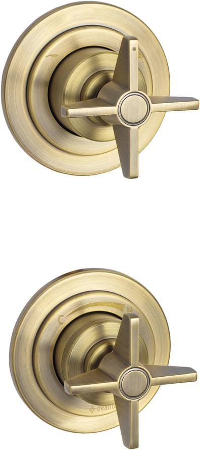 Плитка Deante Temisto Смеситель TEMISTO встраиваемый с переключателем на 2 положения латунь  поверхность матовая