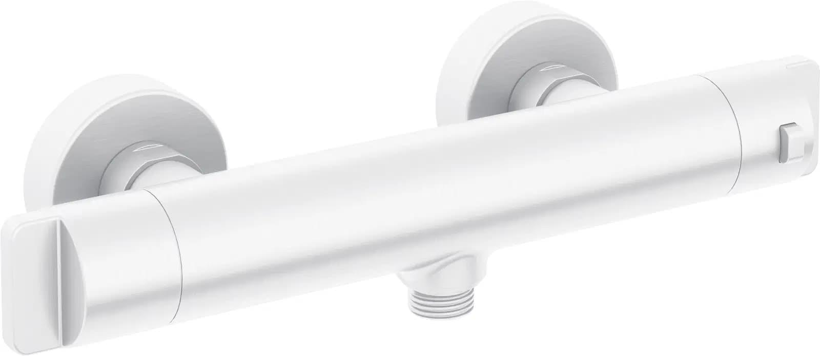 Плитка Deante Therm Смеситель THERM термостатический для душа белый  поверхность матовая