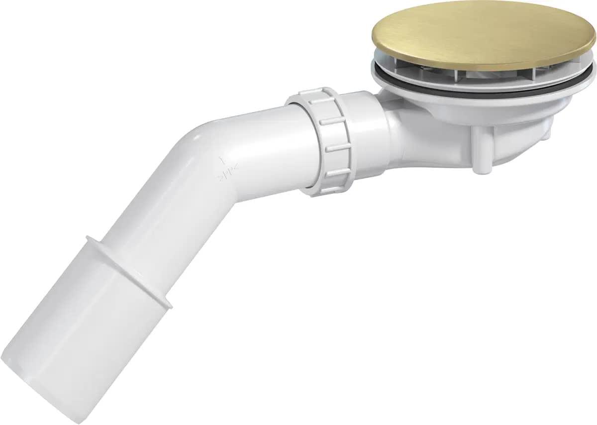 Плитка Deante Сливные Системы Сифон EASY-CLEAN для поддона D90 золото брашированное  поверхность 