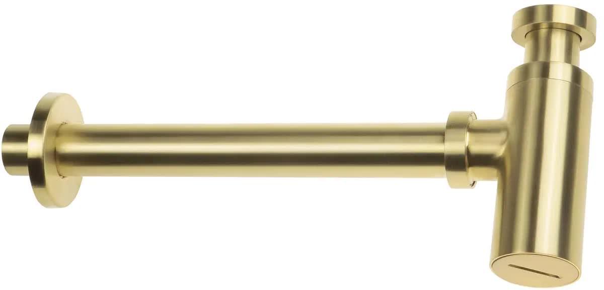 Плитка Deante Сливные Системы Сифон для раковины круглый золото брашированное  поверхность 