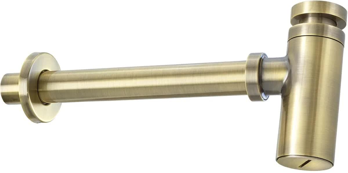 Плитка Deante Сливные Системы Сифон для раковины круглый латунь брашированная  поверхность 