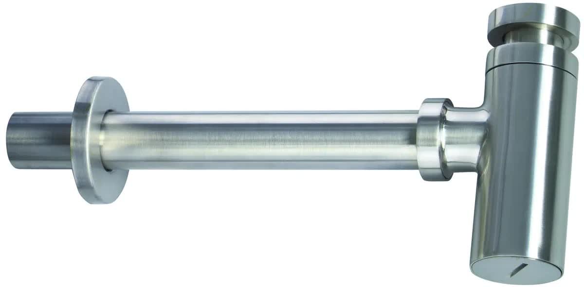 Плитка Deante Сливные Системы Сифон для раковины круглый сталь брашированная  поверхность 