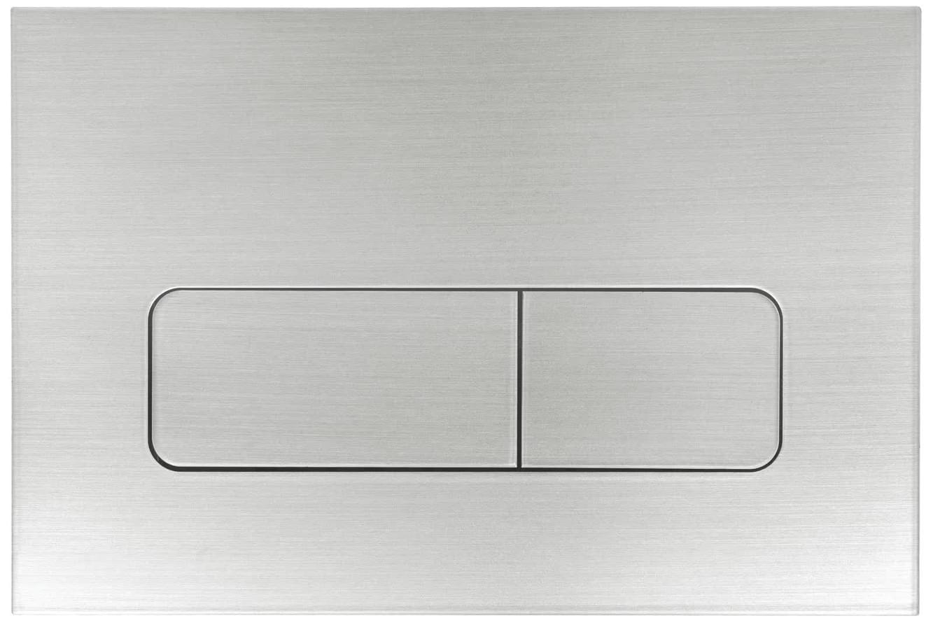 Плитка Deante Смывные Клавиши Metal Клавиша для инсталляции SLIM MODEL 1 алюминий сталь  поверхность брашированная