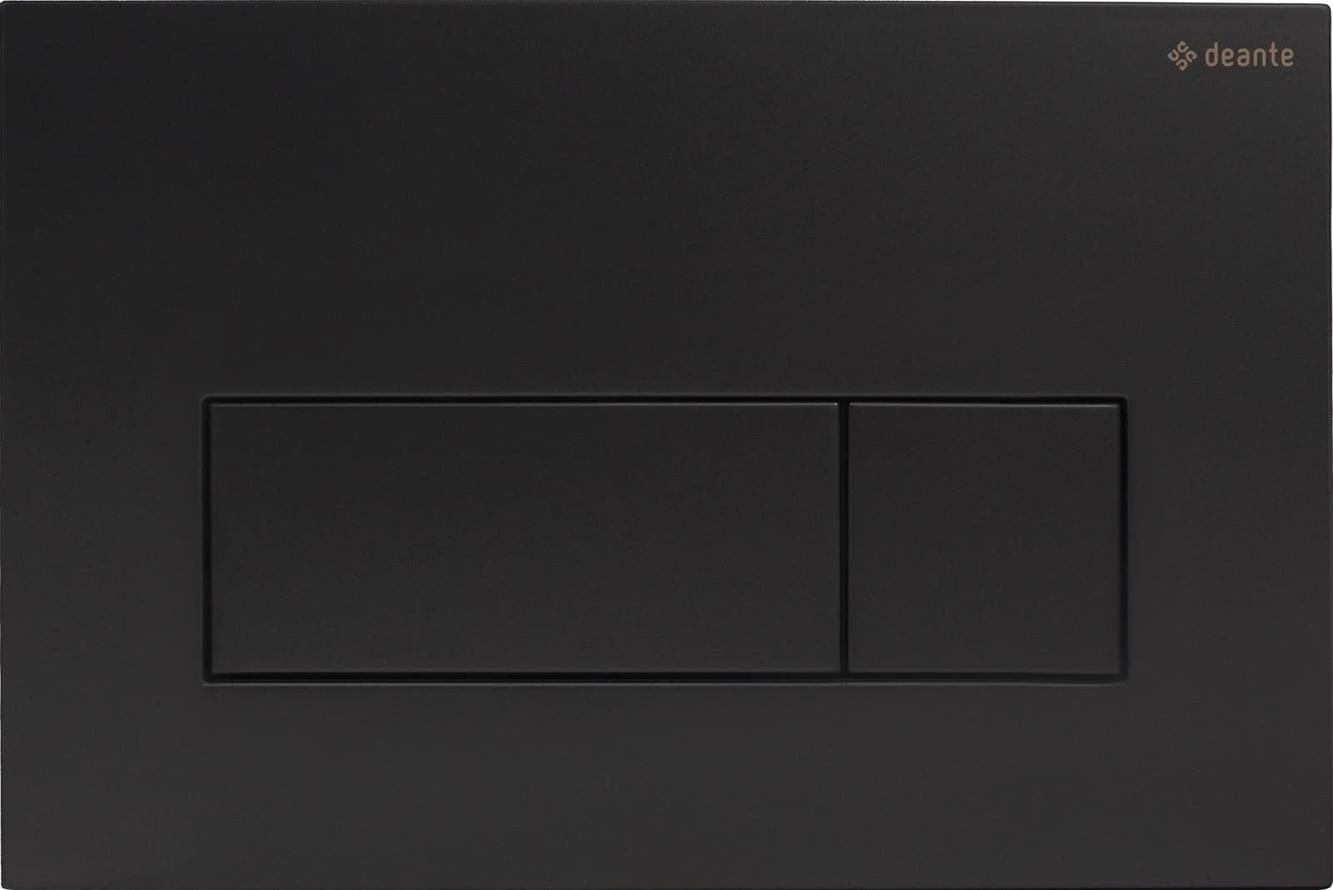 Плитка Deante Смывные Клавиши Plastic Клавиша для инсталляции SLIM MODEL 1 черный  поверхность матовая