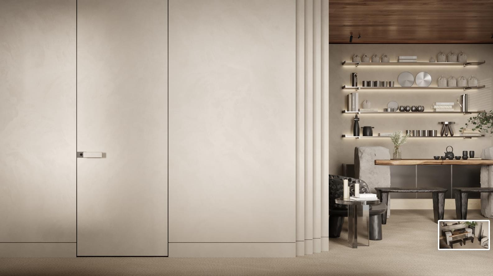 алюминий фабрики Decaro Engineering коллекция Скрытый Профиль