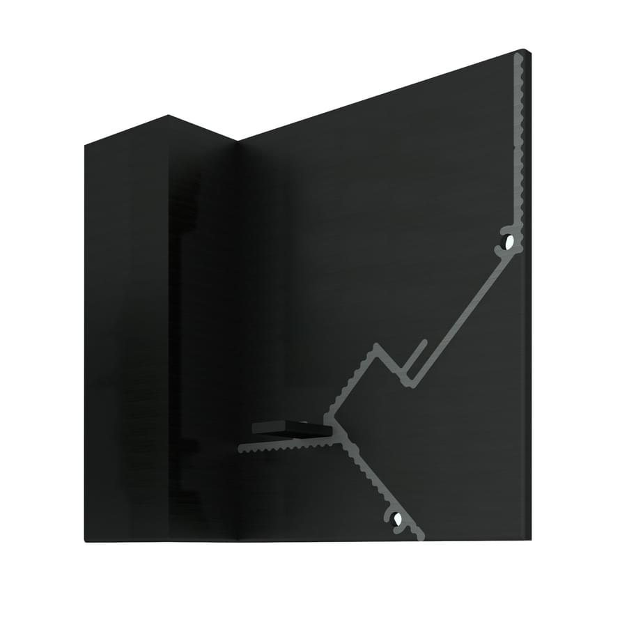 Decaro Engineering Сопутствующие Товары Торцевая Заглушка Для EC D005L Левая  поверхность матовая