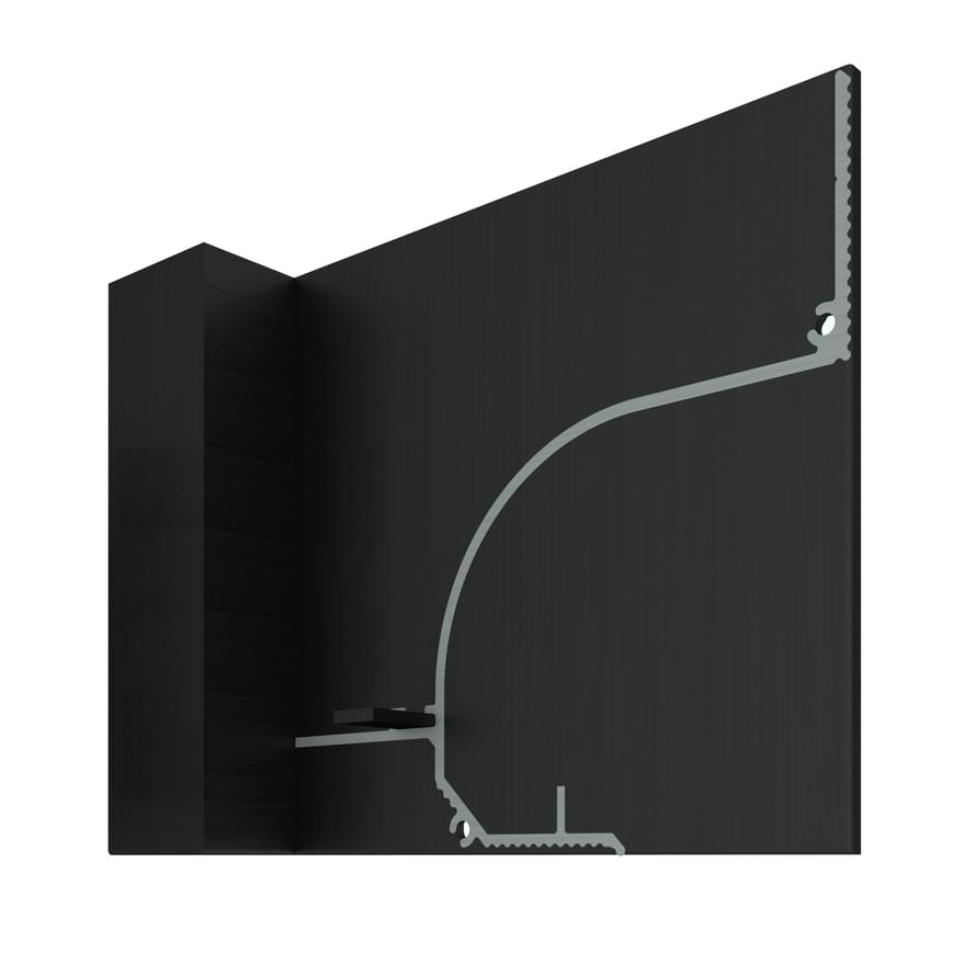 Decaro Engineering Сопутствующие Товары Торцевая Заглушка Для EC D006L Левая  поверхность матовая