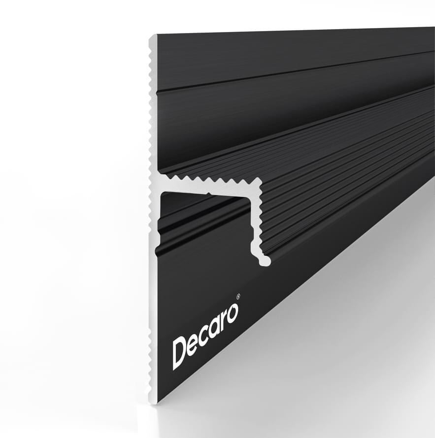 Decaro Engineering Теневой Профиль D002A Black 0x200 см поверхность матовая