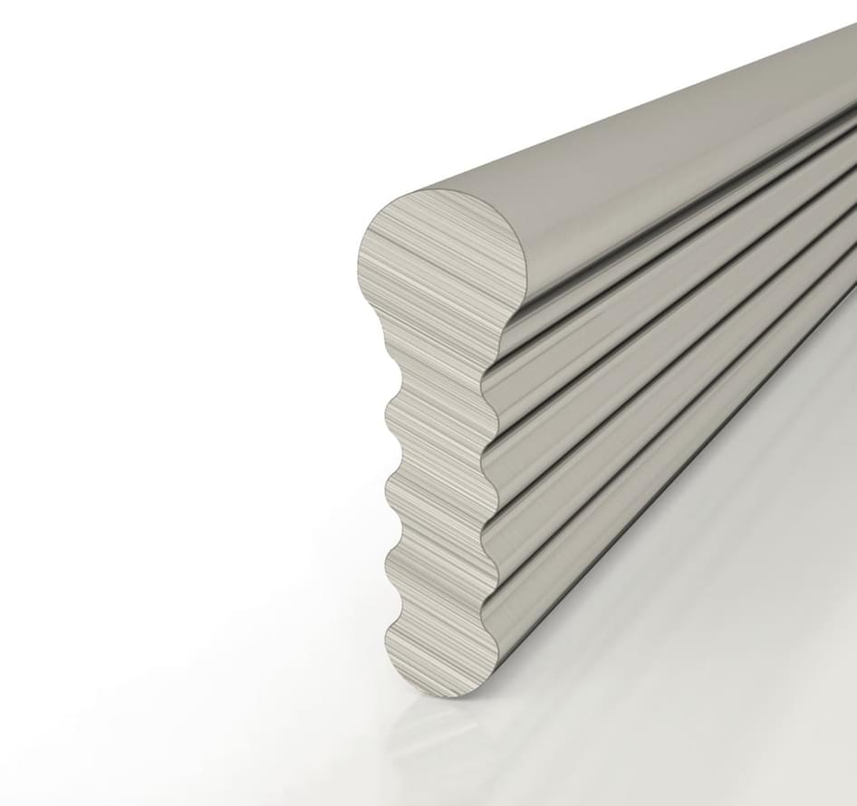 Decaro Engineering Теневой Профиль D009.3A Titanium 0x300 см поверхность матовая