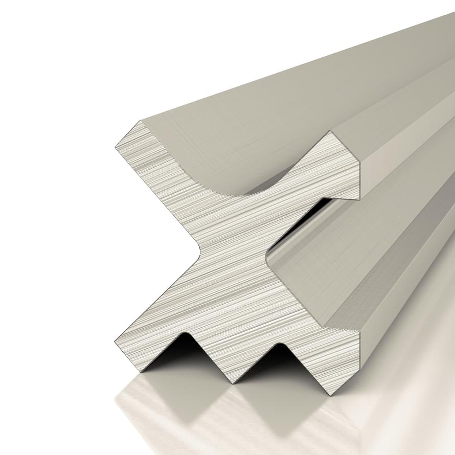 Decaro Engineering Теневой Профиль D00X.A Titanium 0x300 см поверхность матовая