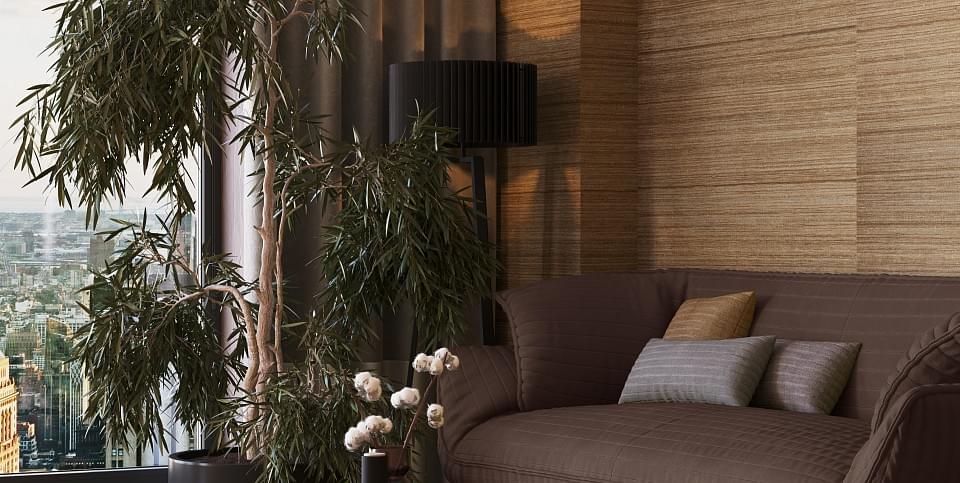 обои фабрики Decaro Wallcoverings коллекция Pure Silk And Linen