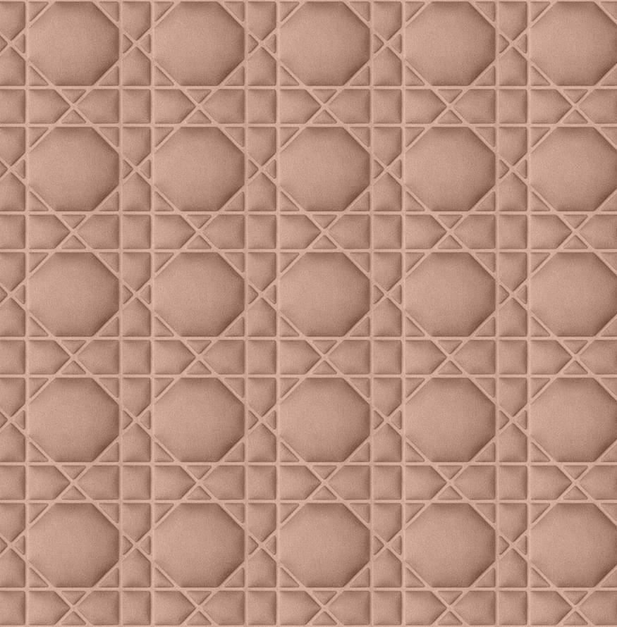 Decaro Wallcoverings Volume Touch Cannage TDI002 15м x 125см поверхность матовая, рельефная