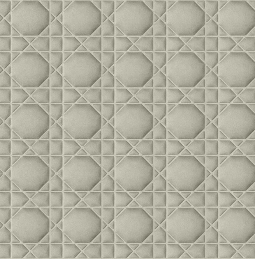 Decaro Wallcoverings Volume Touch Cannage TDI006 15м x 125см поверхность матовая, рельефная