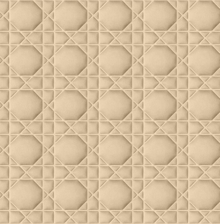 Decaro Wallcoverings Volume Touch Cannage TDI013 15м x 125см поверхность матовая, рельефная