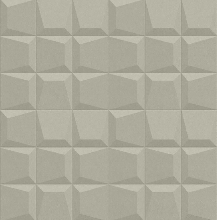 Decaro Wallcoverings Volume Touch Tiles TSQ006 15м x 116см поверхность матовая, рельефная