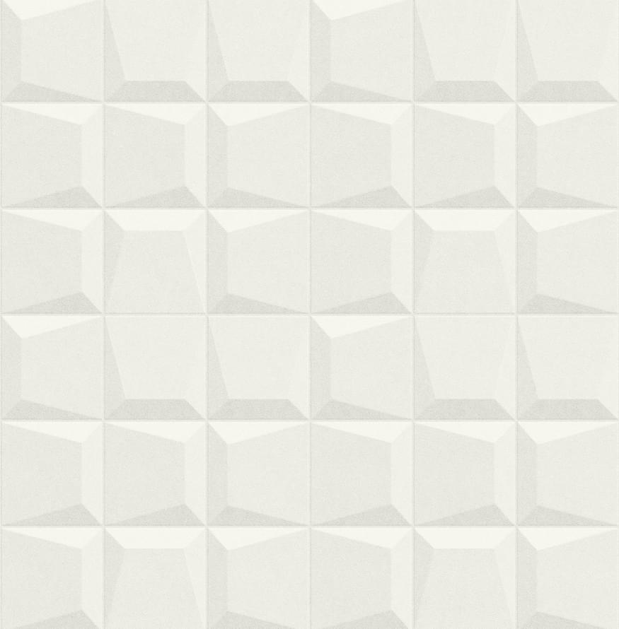 Decaro Wallcoverings Volume Touch Tiles TSQ007 15м x 116см поверхность матовая, рельефная