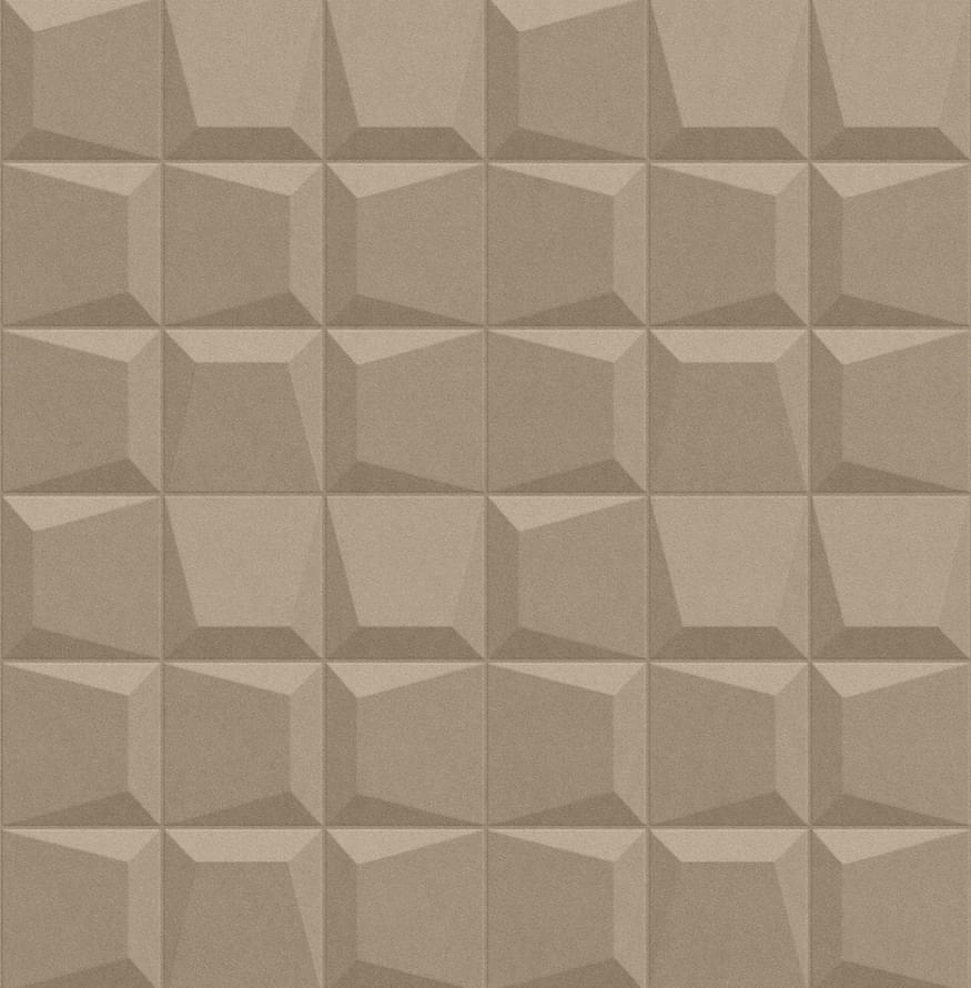 Decaro Wallcoverings Volume Touch Tiles TSQ012 15м x 116см поверхность матовая, рельефная