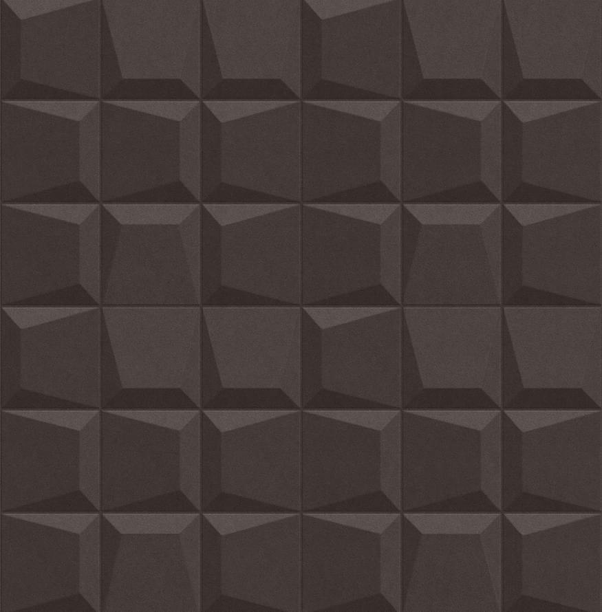 Decaro Wallcoverings Volume Touch Tiles TSQ030 15м x 116см поверхность матовая, рельефная
